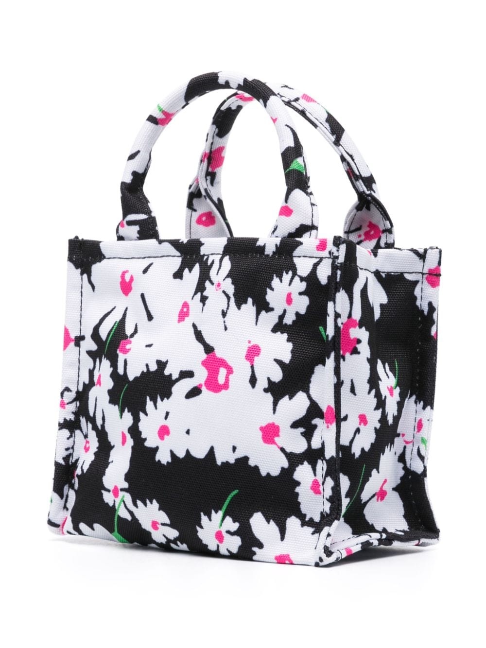 mini floral-print tote bag - 3