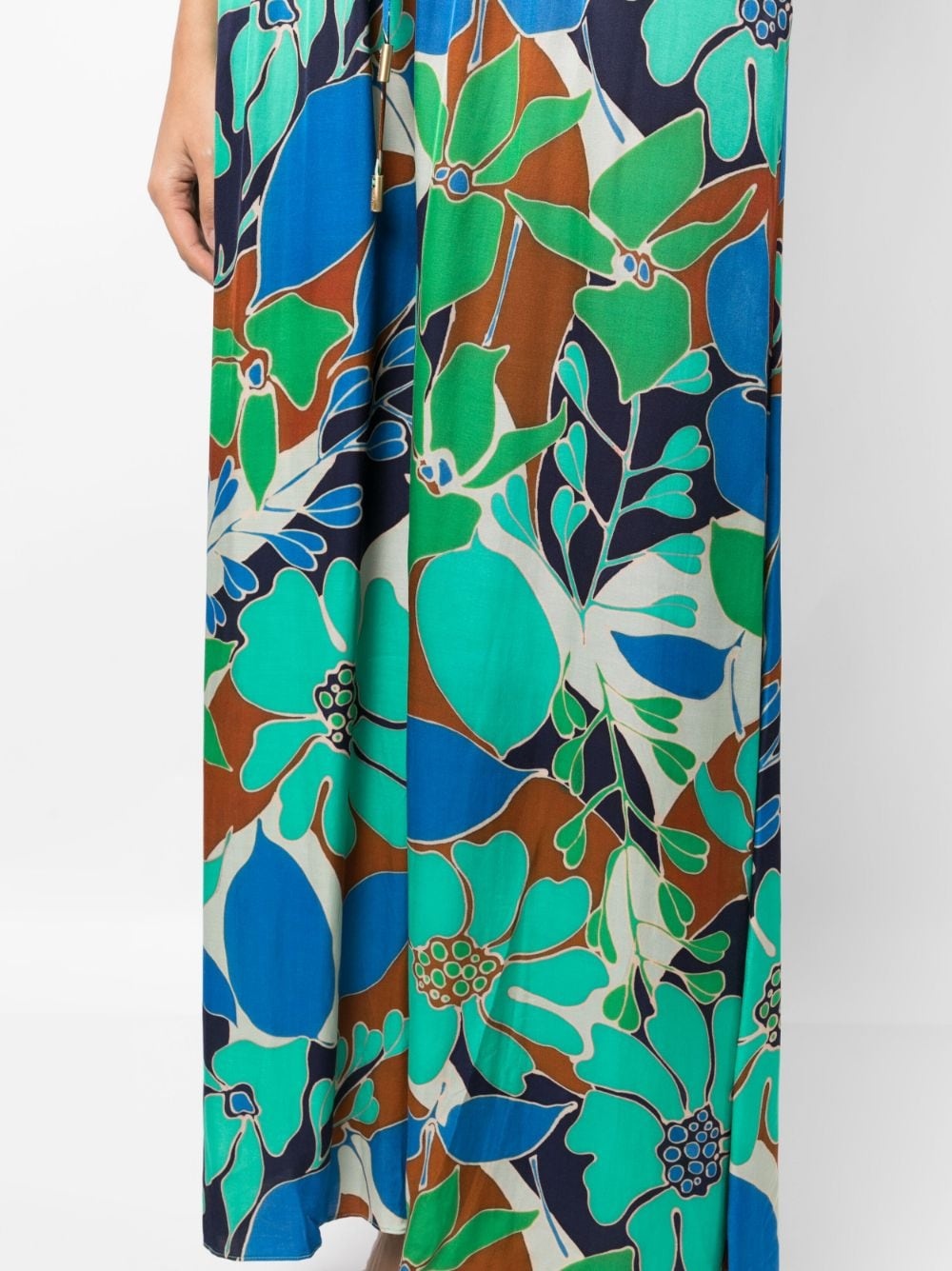 Alaia floral-print trousers - 5