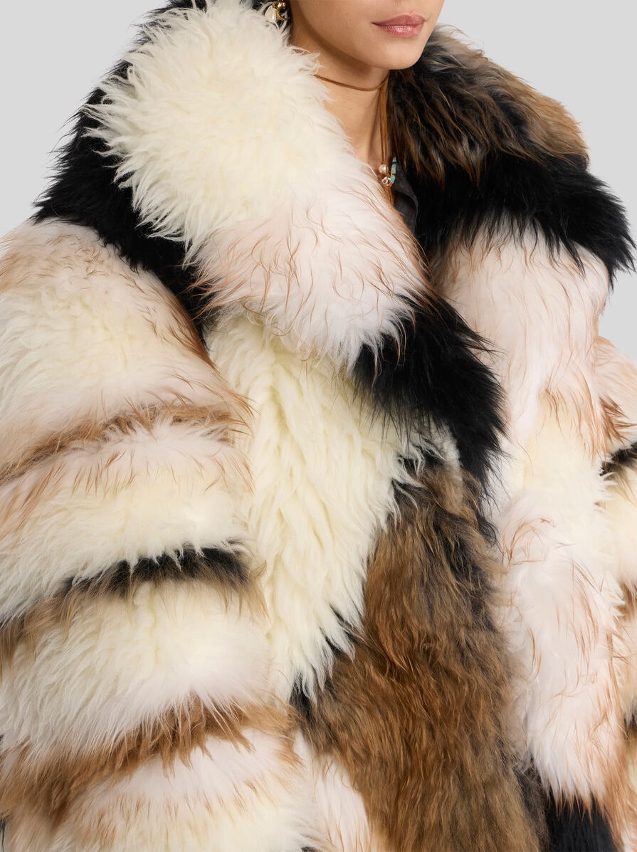 MIXED FUR COAT - 2