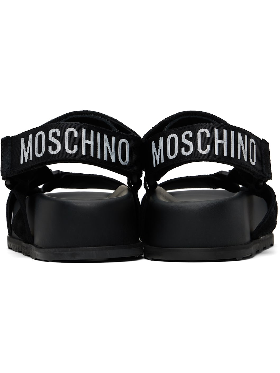 Black Suede Sandals - 2