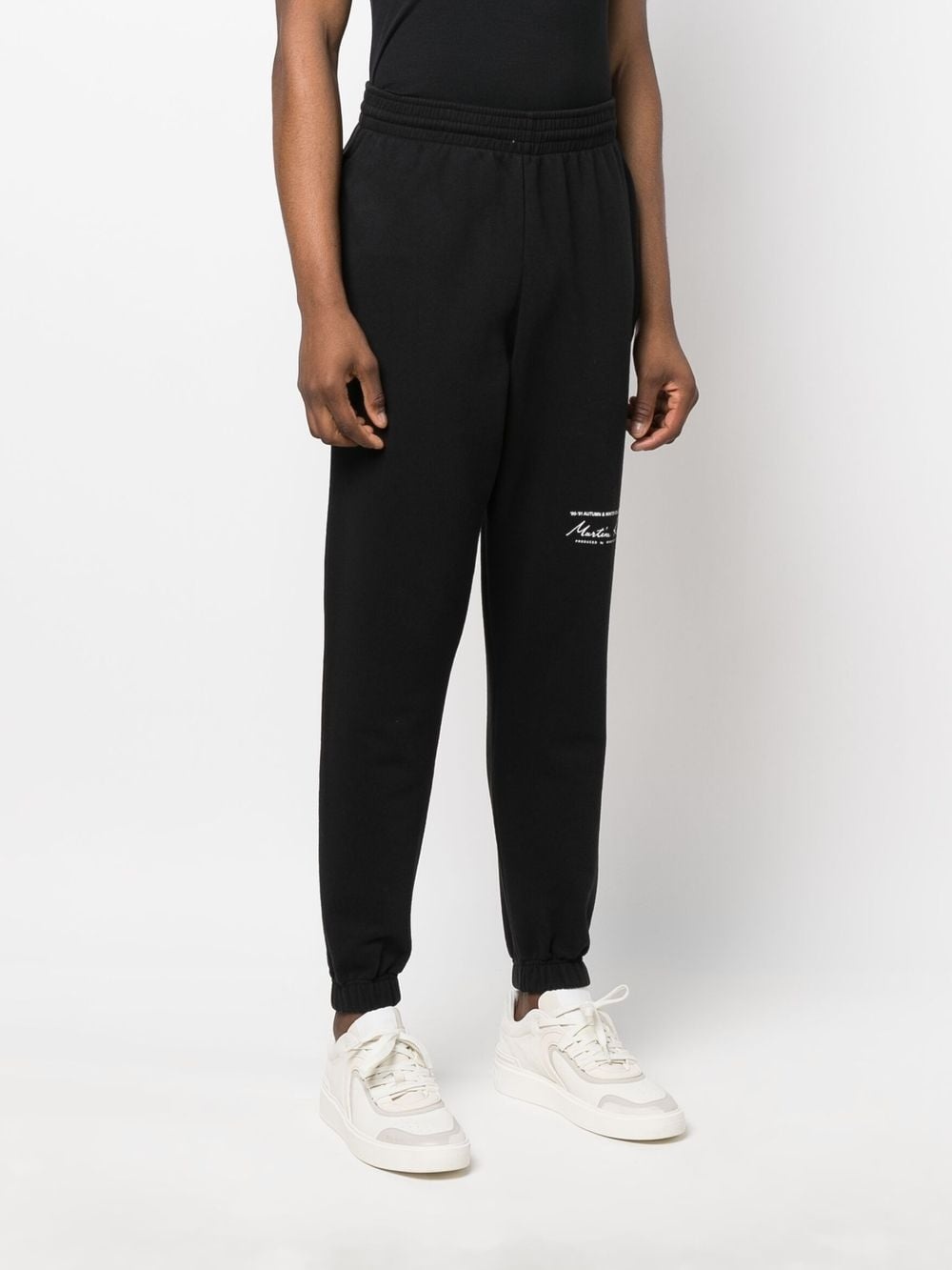 LOGO-PRINT SLIM-FIT TRACK PANTS - 5