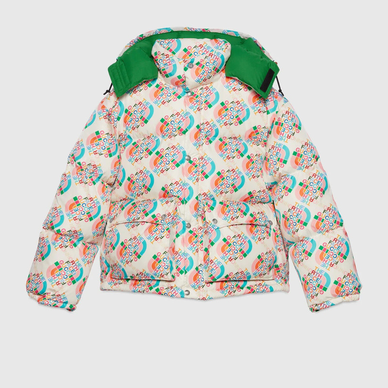 GUCCI The North Face x Gucci down jacket outlook