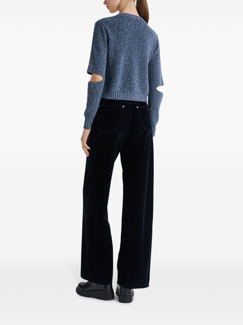 cut-out jumper - 4