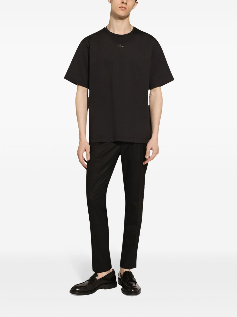 embroidered logo t-shirt - 2
