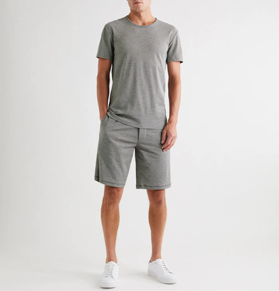 Paul Smith Honeycomb Cotton-Blend Jersey Drawstring Shorts outlook