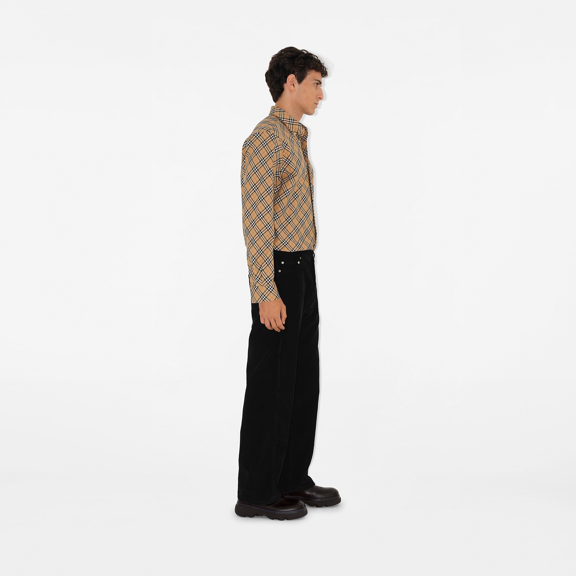 Check Cotton Shirt - 3