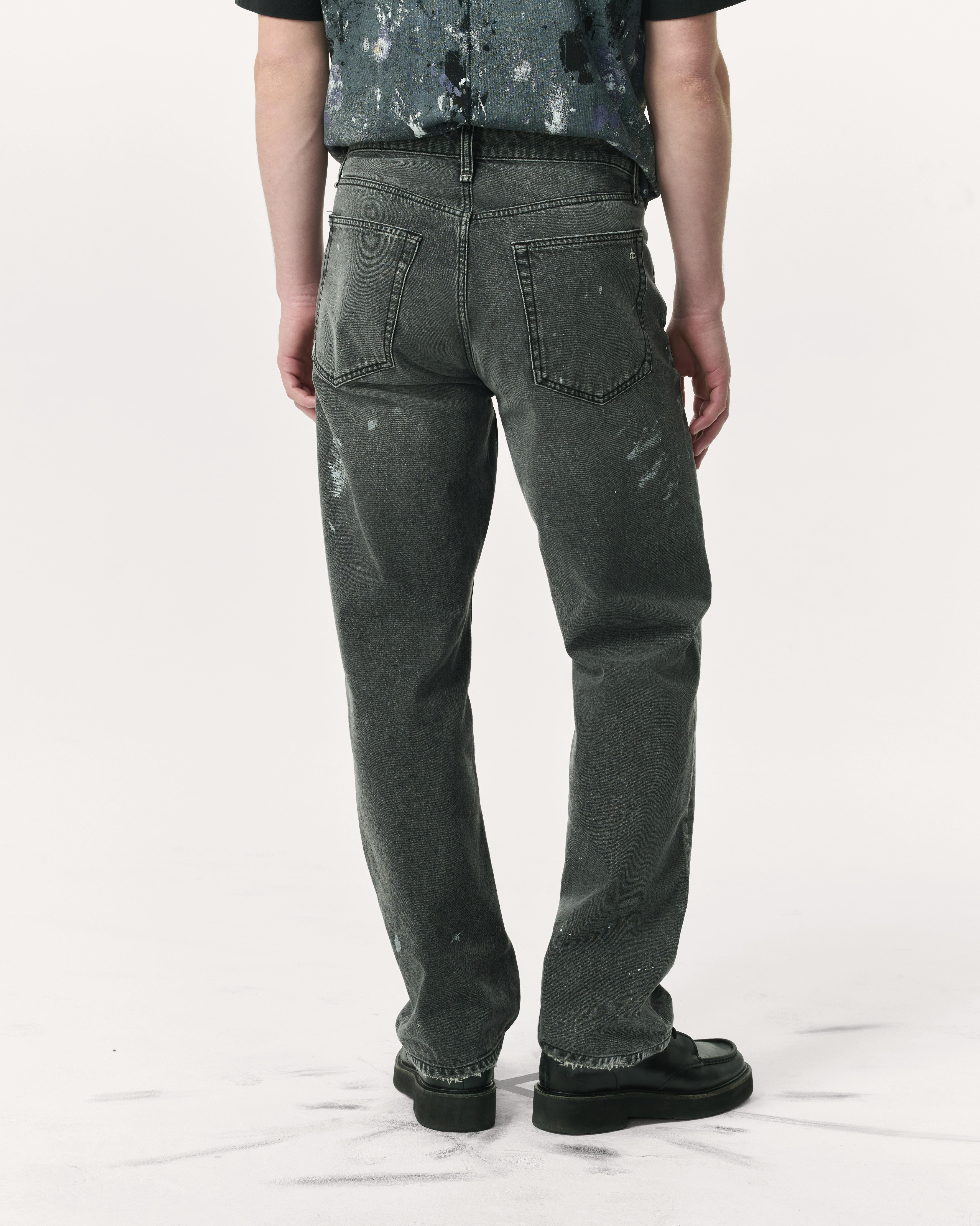 Fit 4 Hand-Painted Straight Fit Jeans
Authentic Rigid Denim - 5