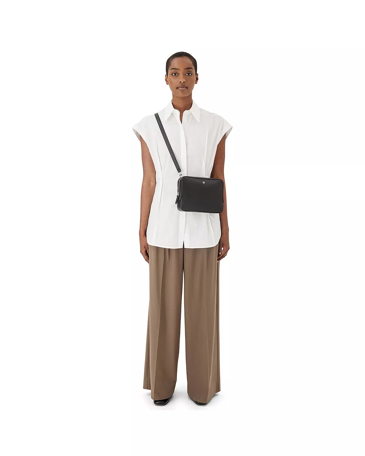 Sartorial Leather Mini Messenger Bag - 3