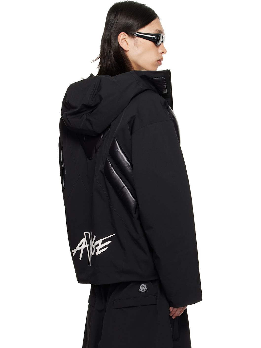 Moncler x A$AP Rocky Black Jumquat Down Jacket - 3