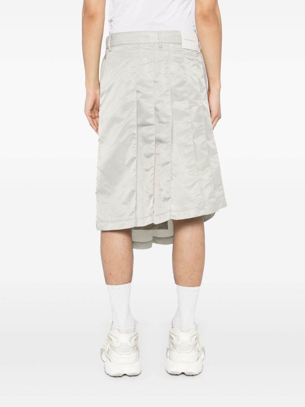 pleat detailing skirt - 4