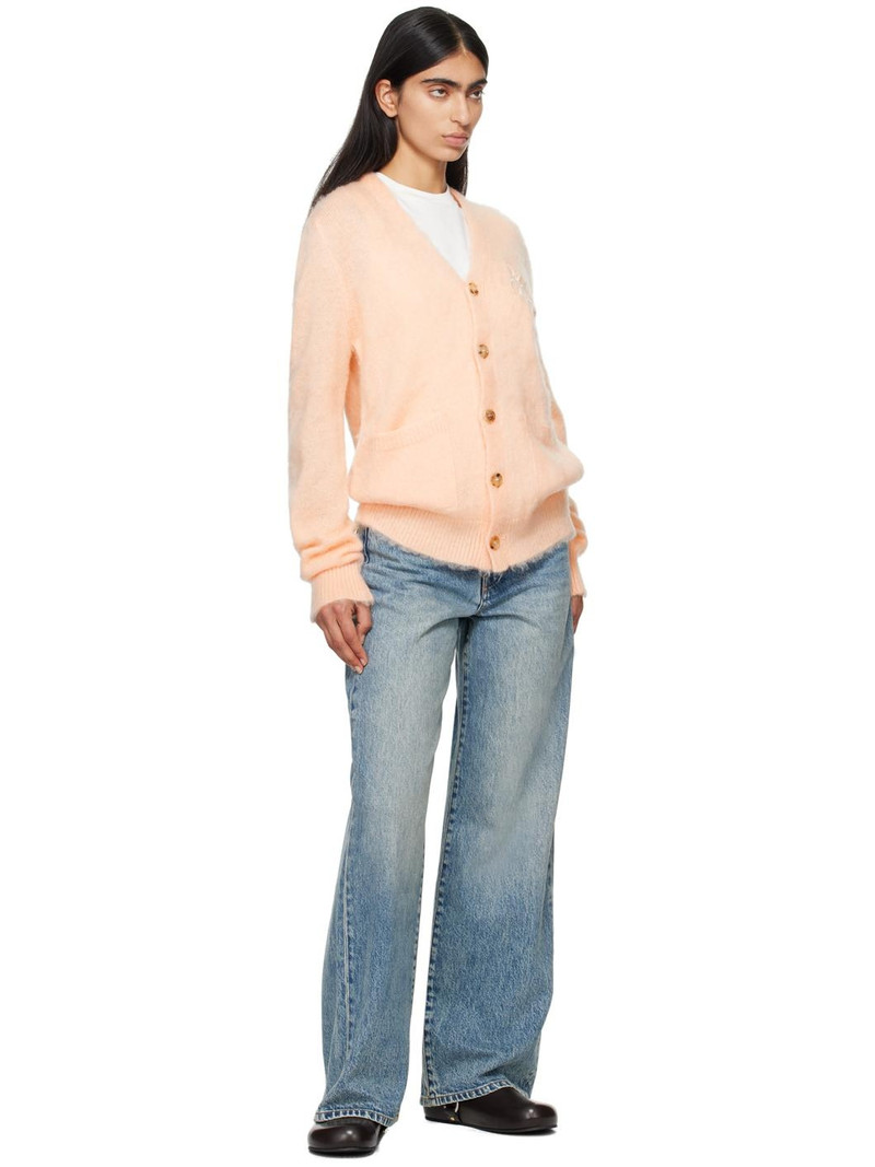 AMIRI Pink MA Swirl Cardigan outlook