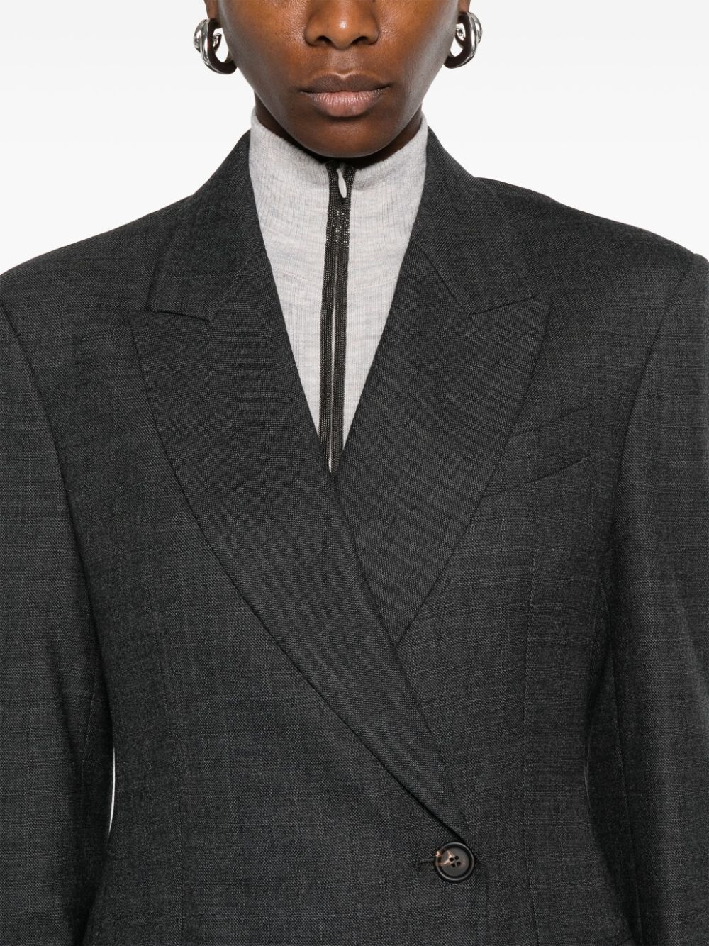 double-breasted blazer - 5