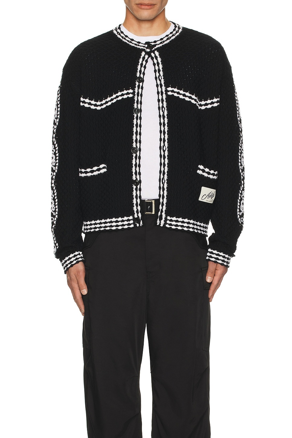 Fantasia Round-Neck Cardigan - 3
