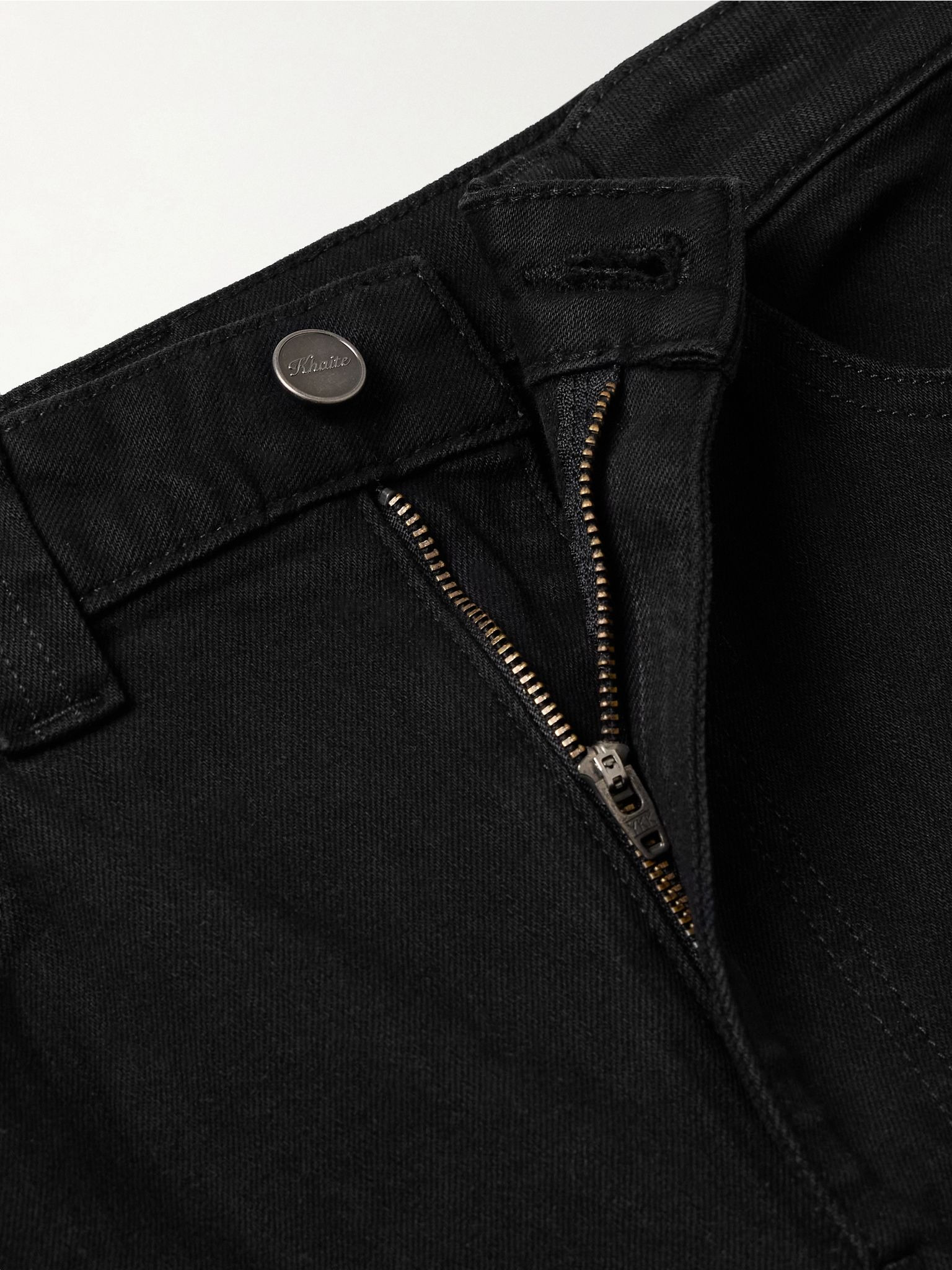 Callum high-rise straight-leg jeans Dark denim - 4