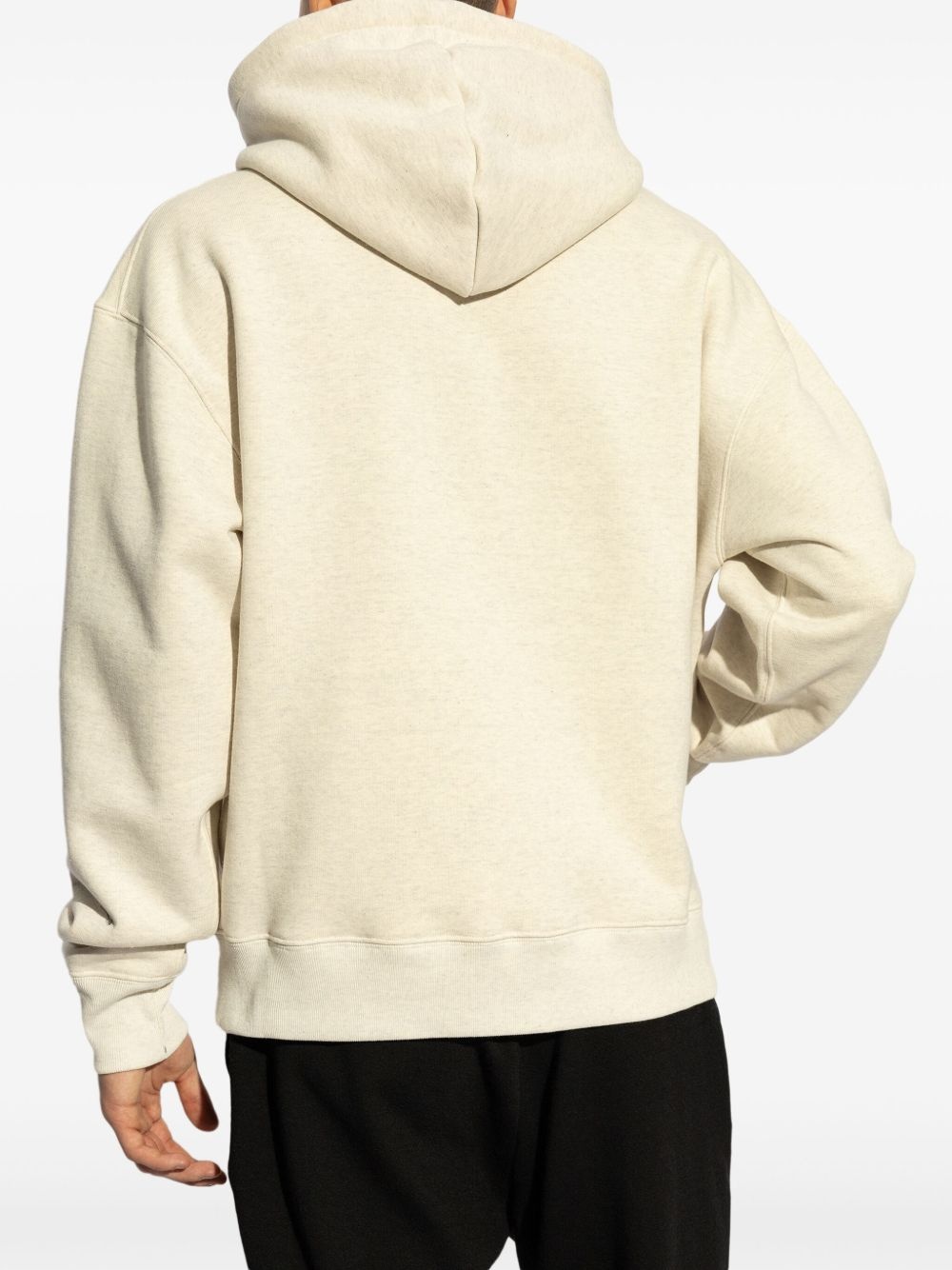 Skull-embroidered hoodie - 4
