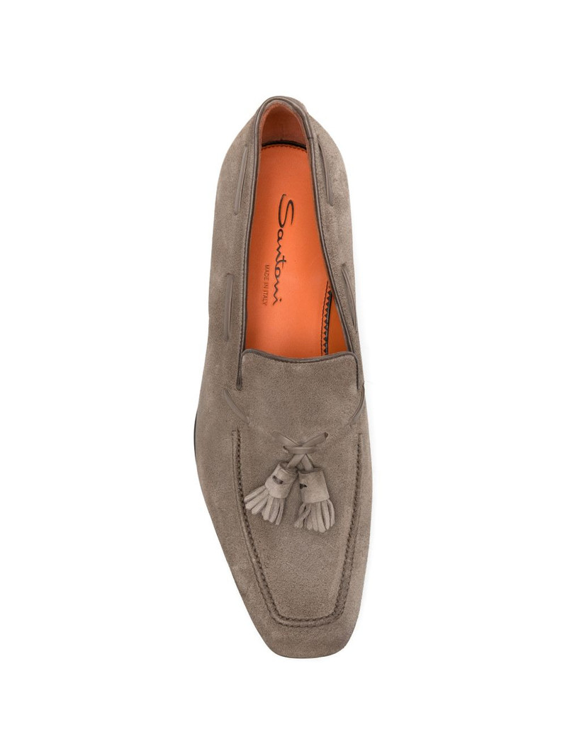 tassel-detail leather loafers 4