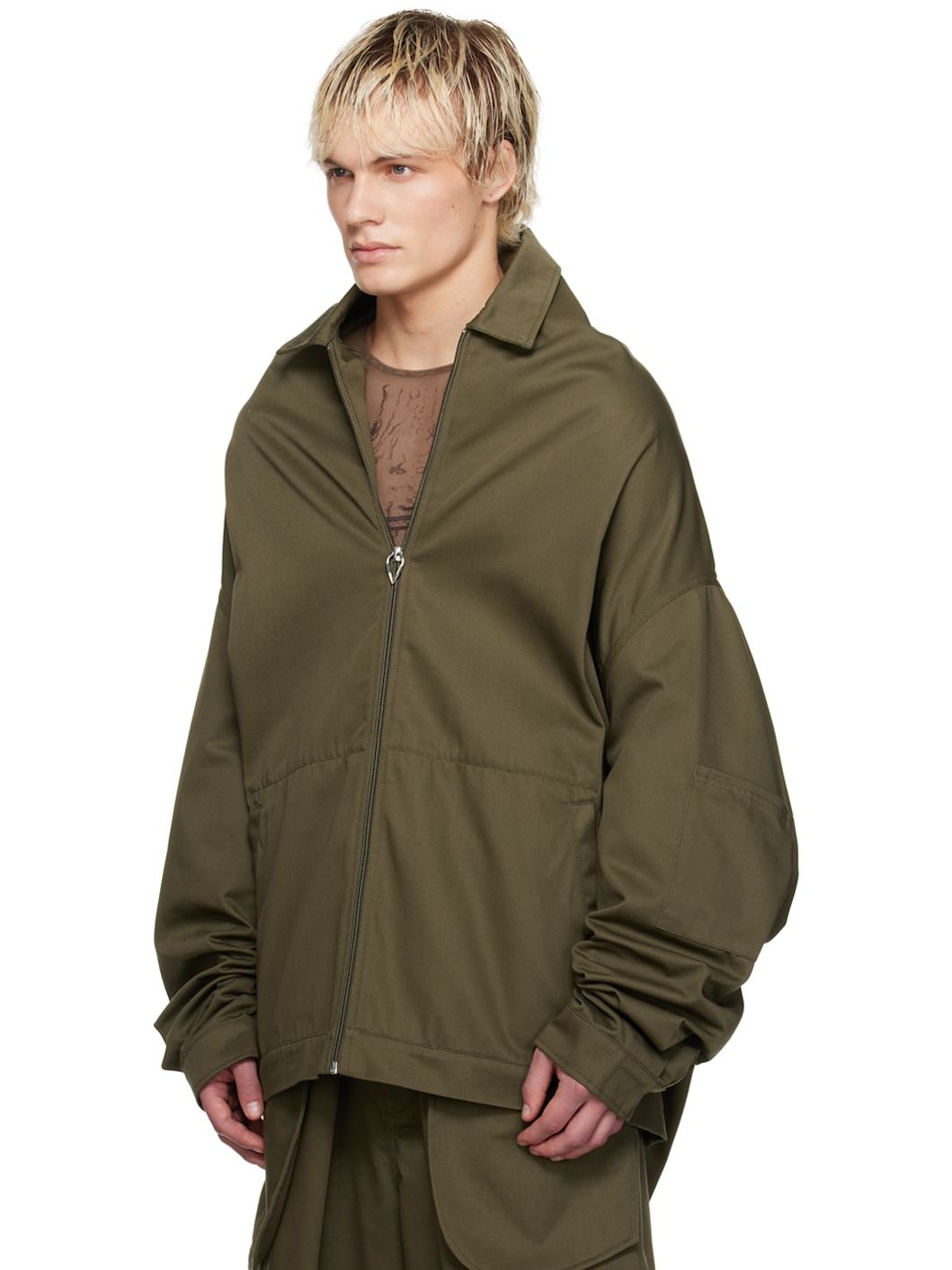 Khaki Shayne Oliver Edition Jacket - 4