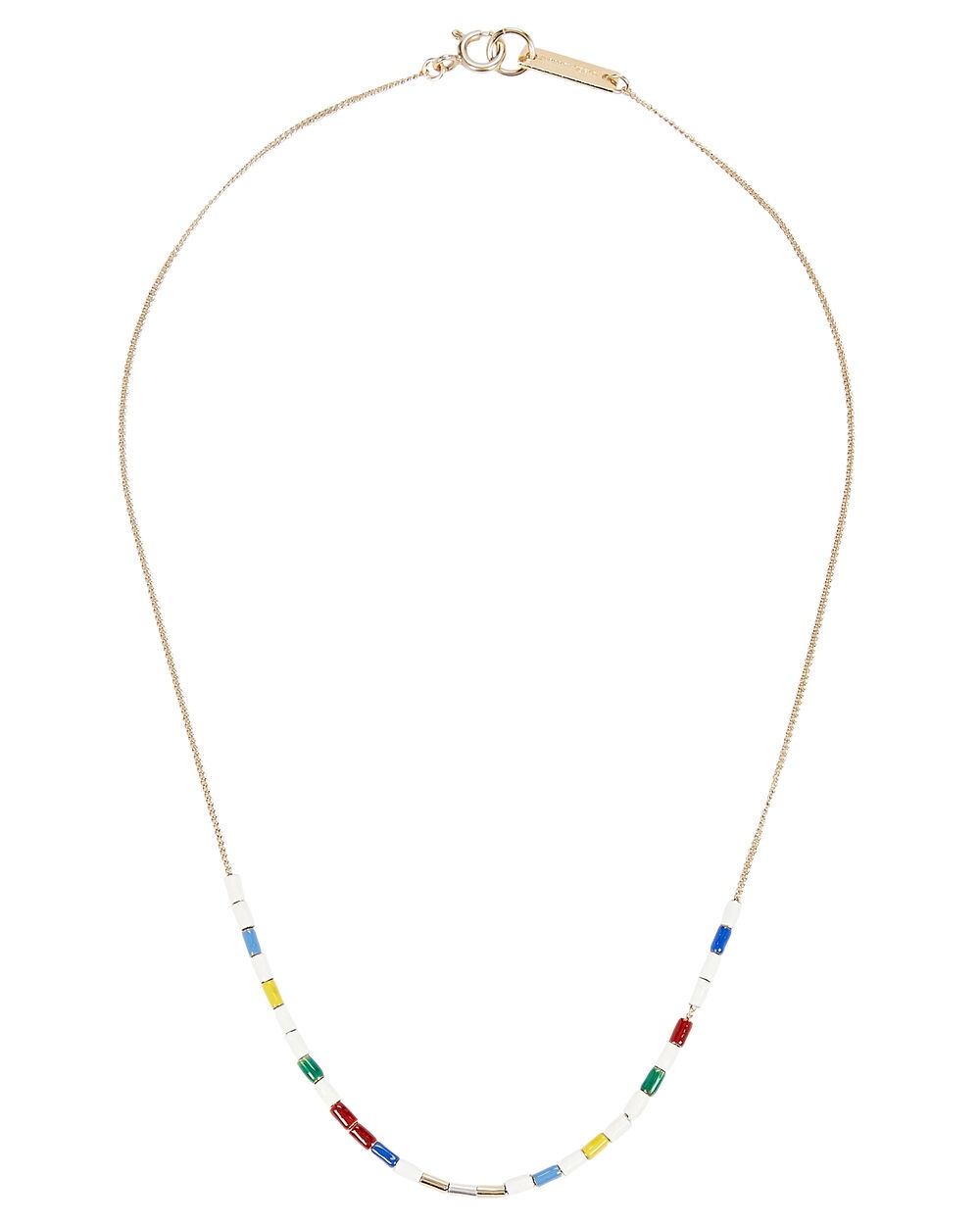 Beaded Chain Necklace - 1