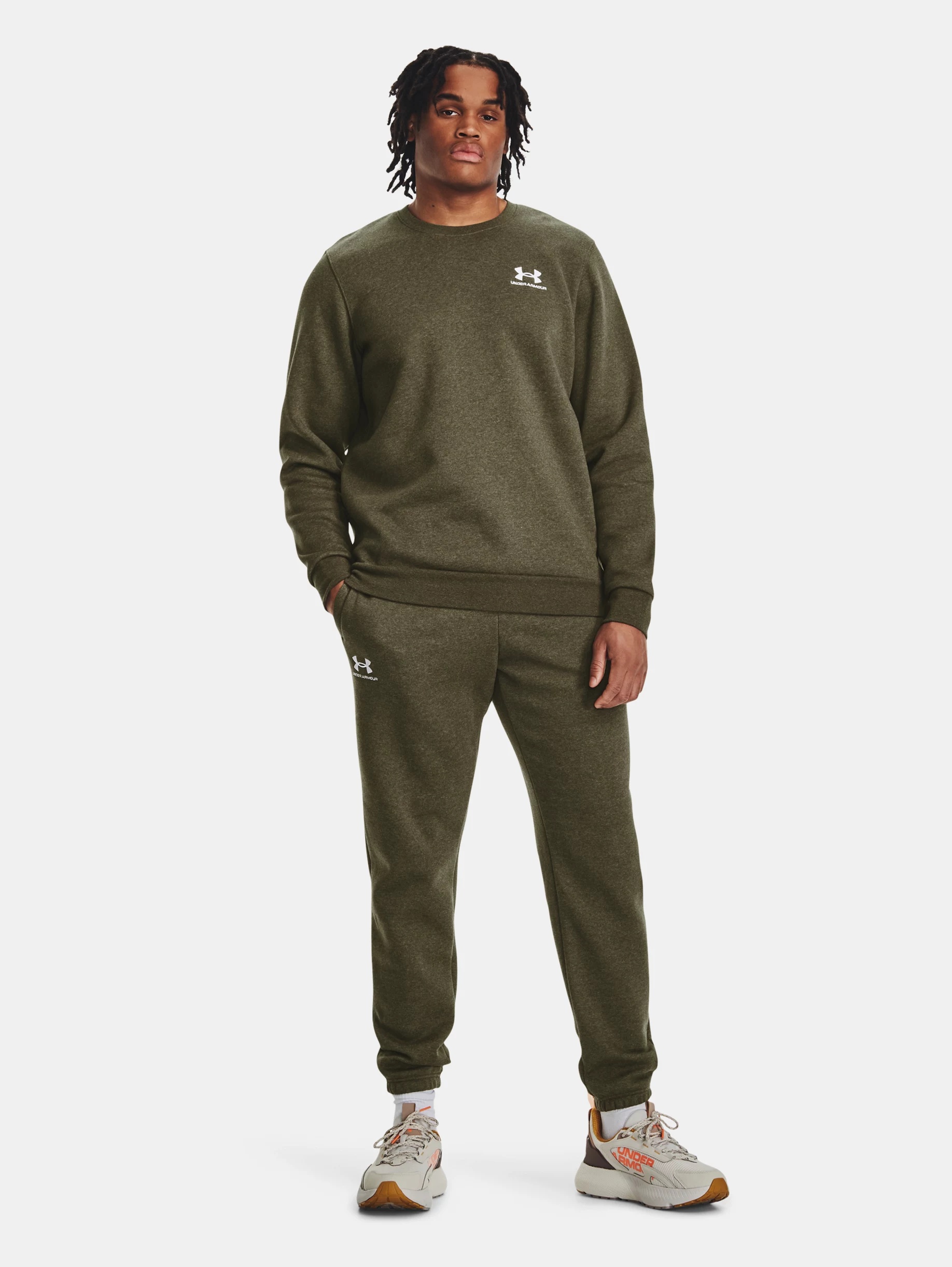 Men's UA Icon Fleece Crew - 5