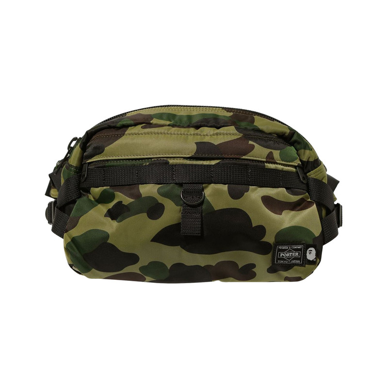 BAPE x Porter Yoshida 1st Camo Waist Bag 'Green' 1