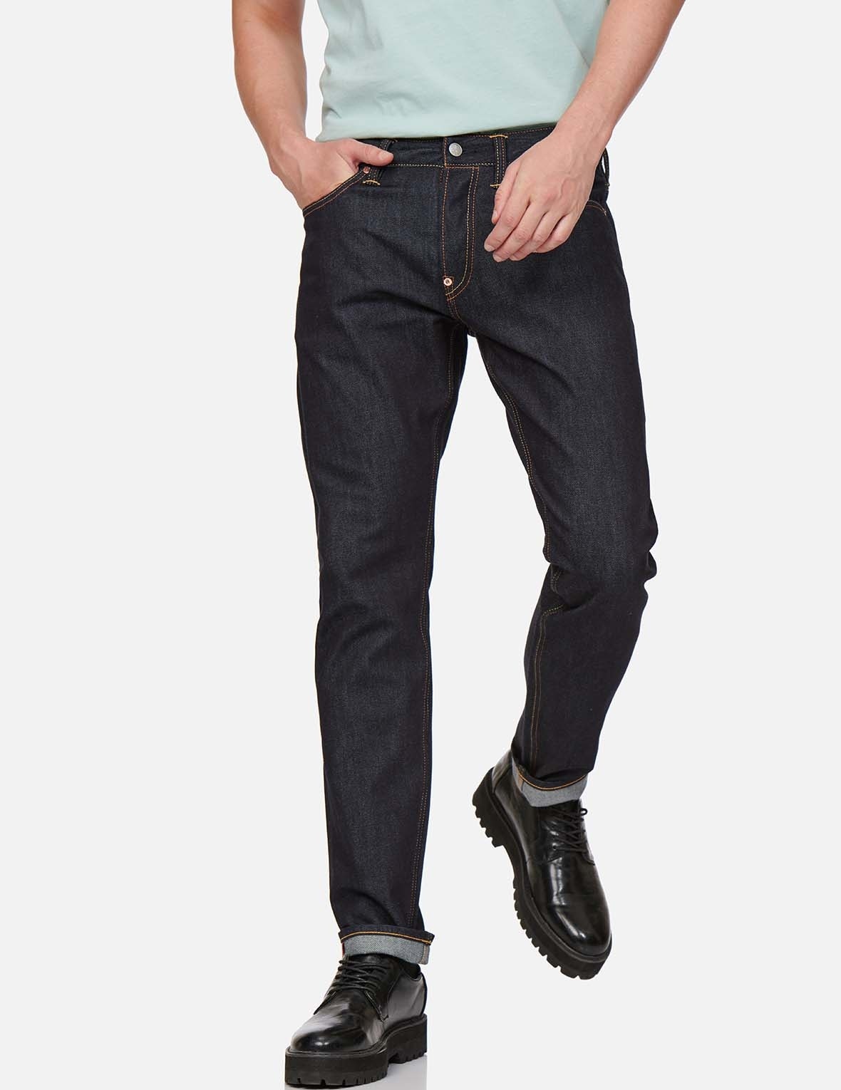 DRAGON EMBROIDERED CARROT FIT JEANS #2017 - 7