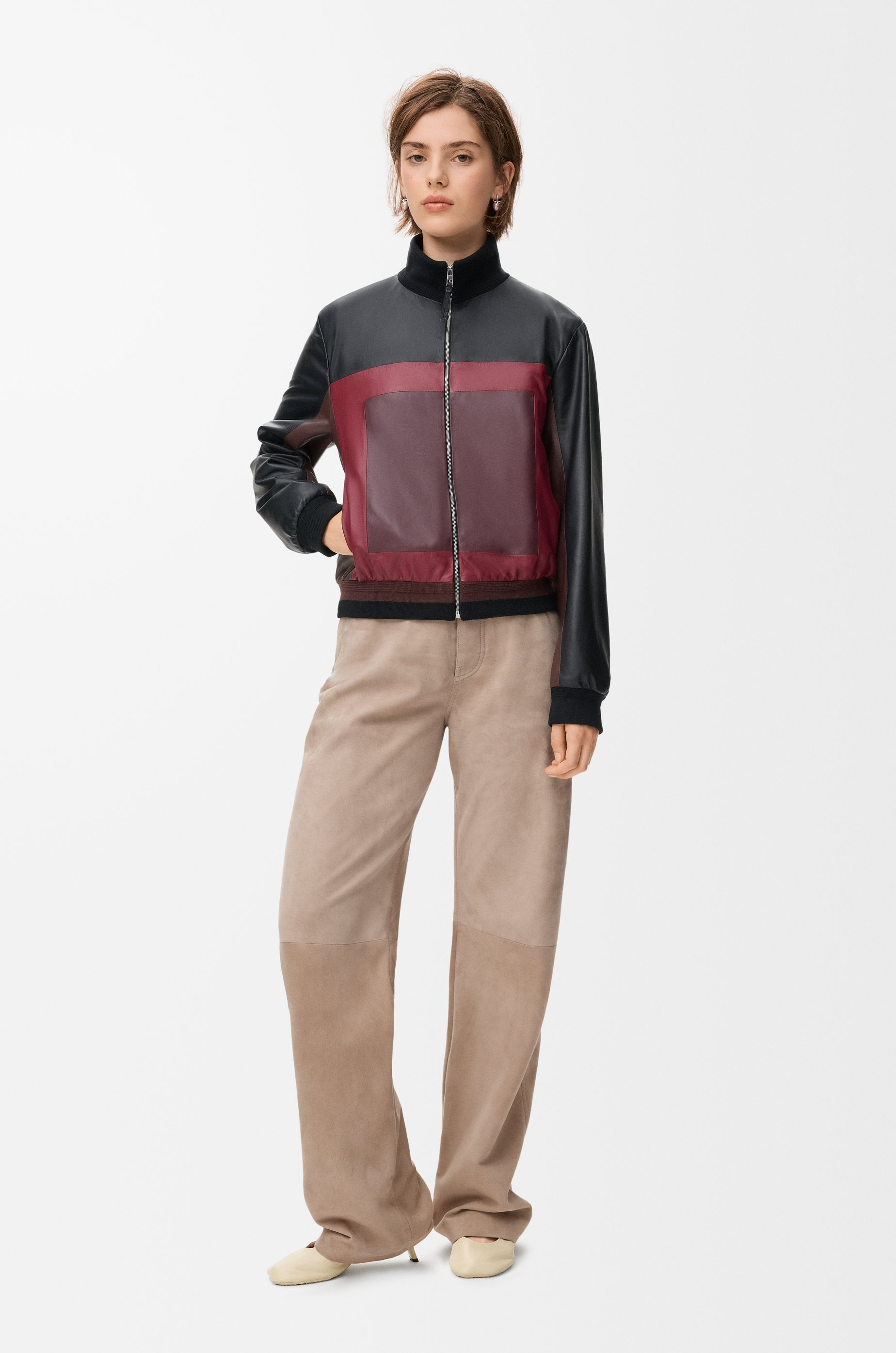 Trousers in suede goatskin - 2