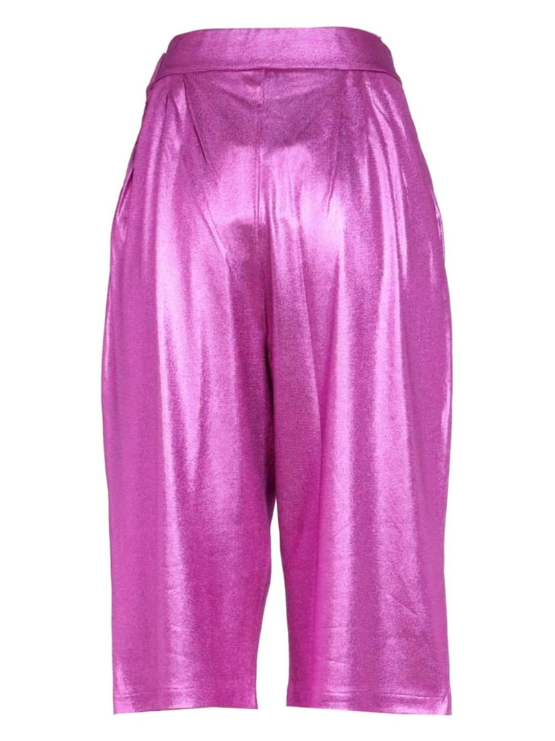 pleated bermuda shorts 4