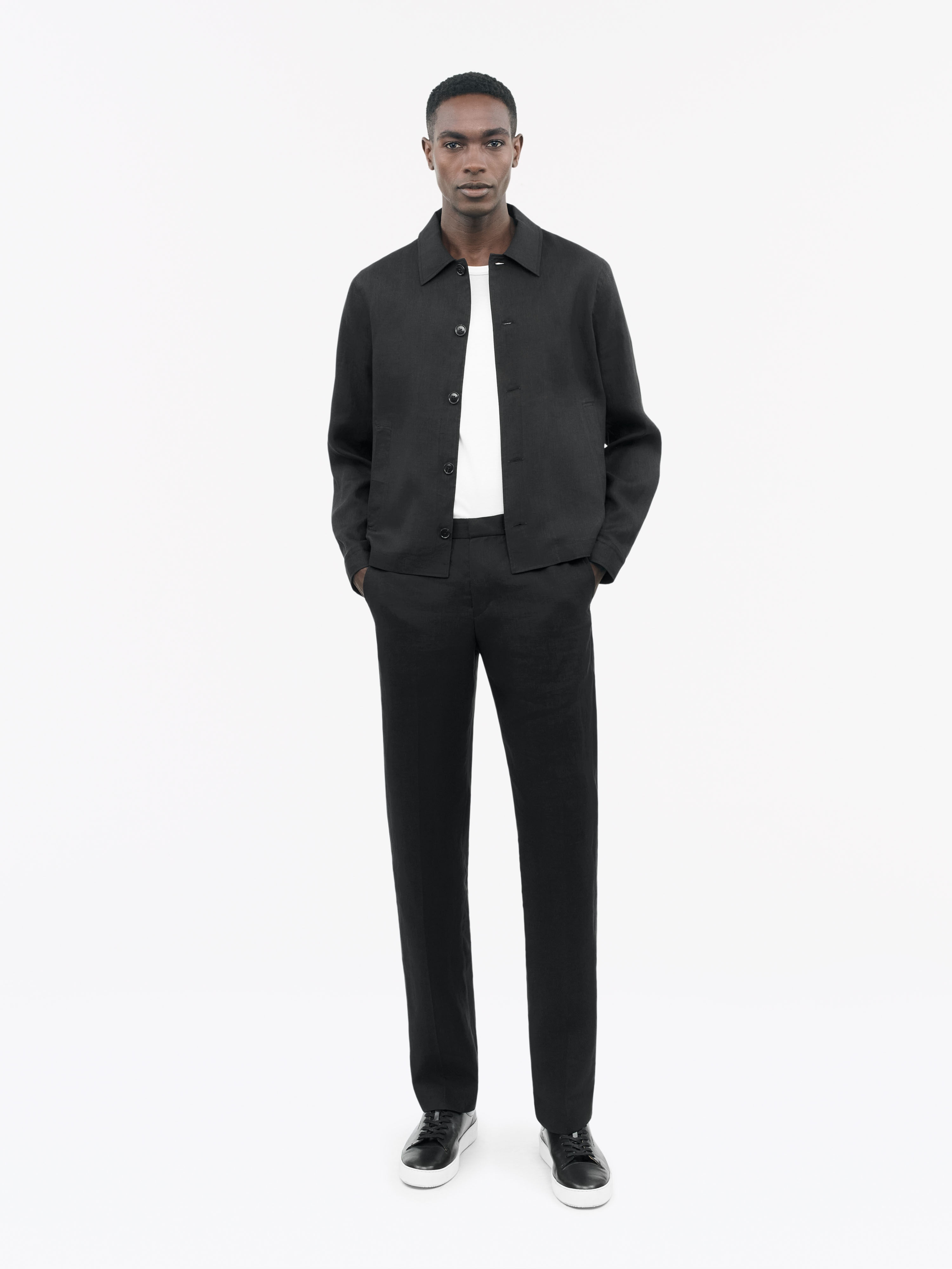 Tannen Linen Drawstring Chinos - 2