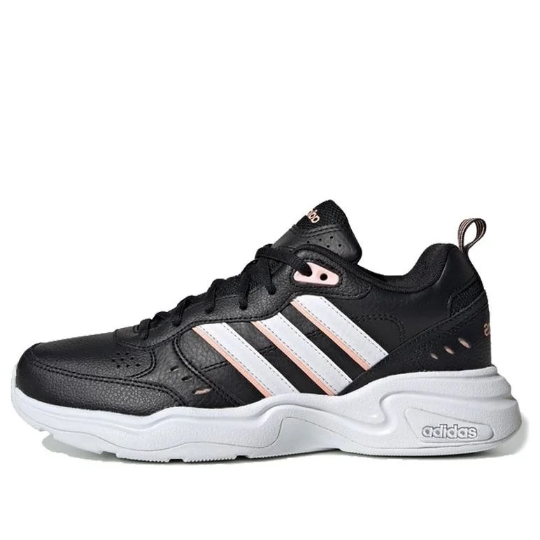 (WMNS) adidas 네오 과이어 '블랙 화이트 핑크' FV0427 - 1