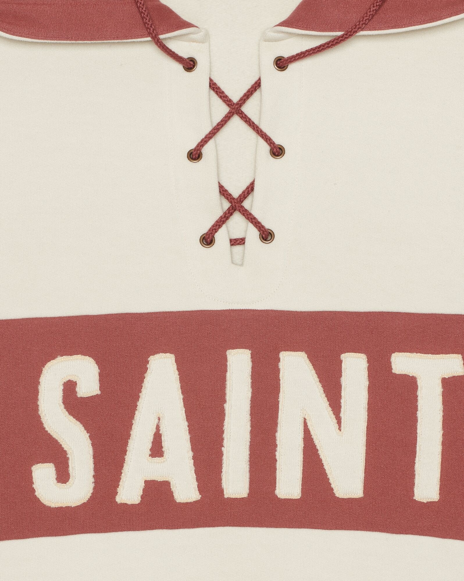 saint laurent laced hoodie - 3