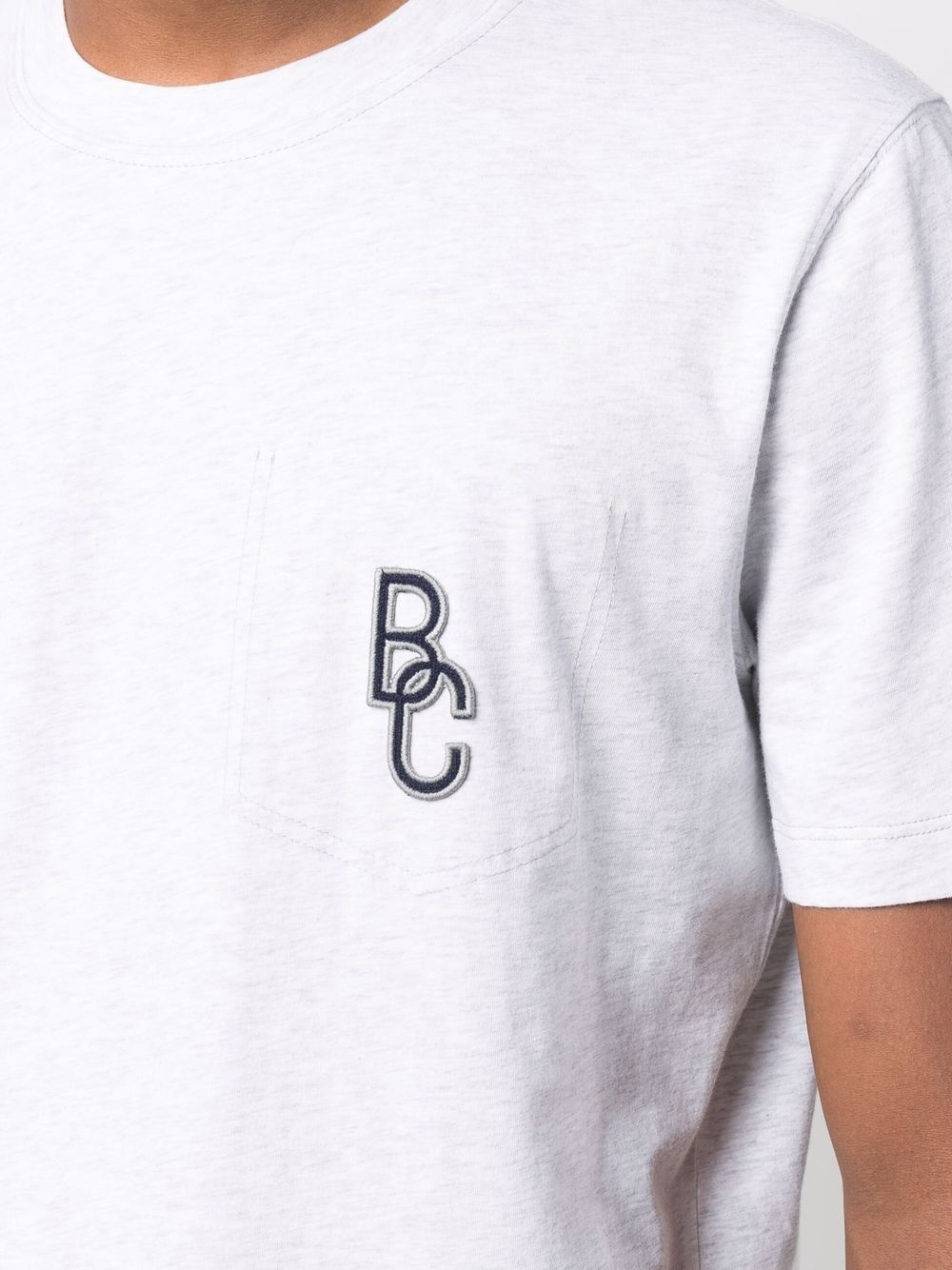 logo-embroidered T-shirt - 5