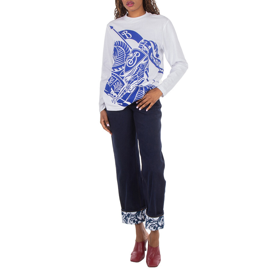 Burberry EKD-Print Cotton T-Shirt - 4