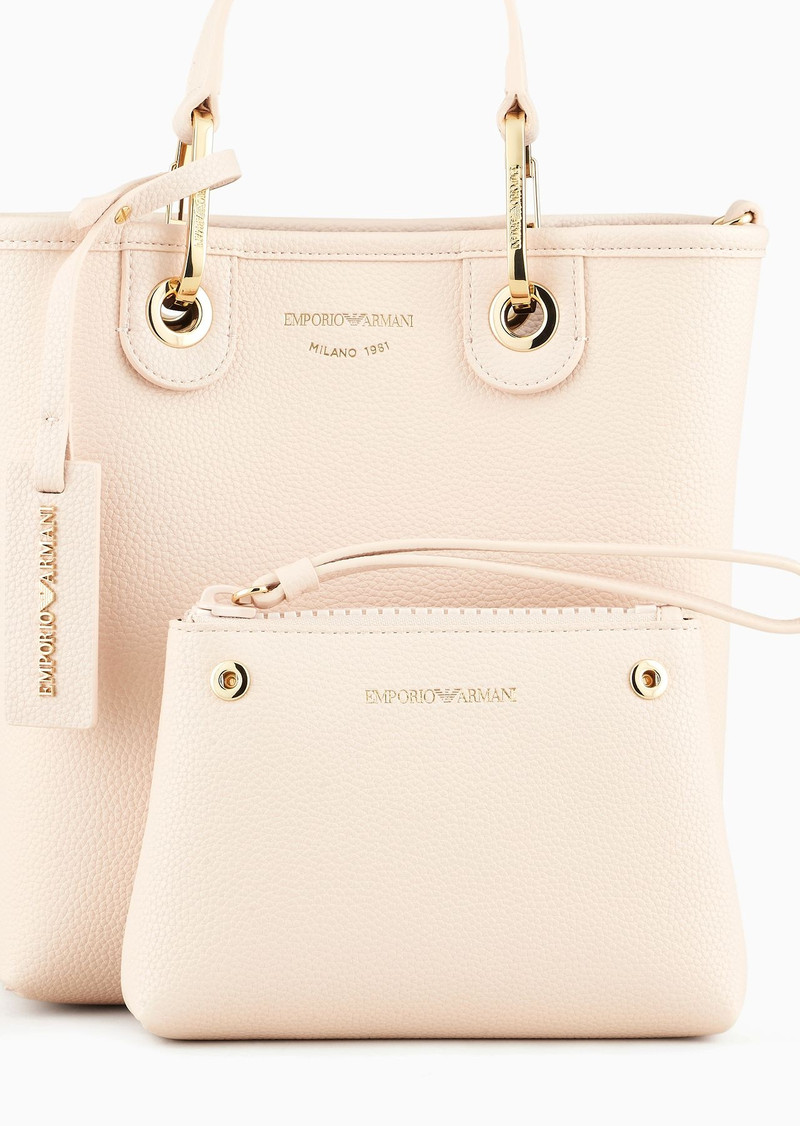 Deer-print MyEA vertical shopper bag 6