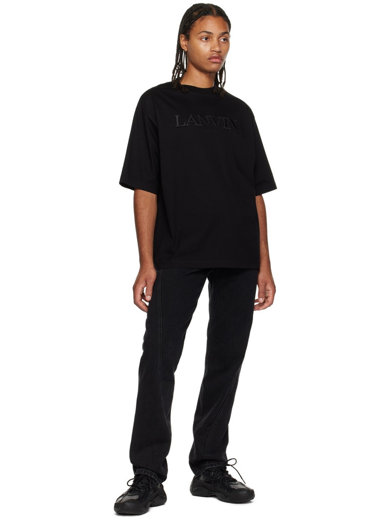 Lanvin Black Twisted Jeans outlook