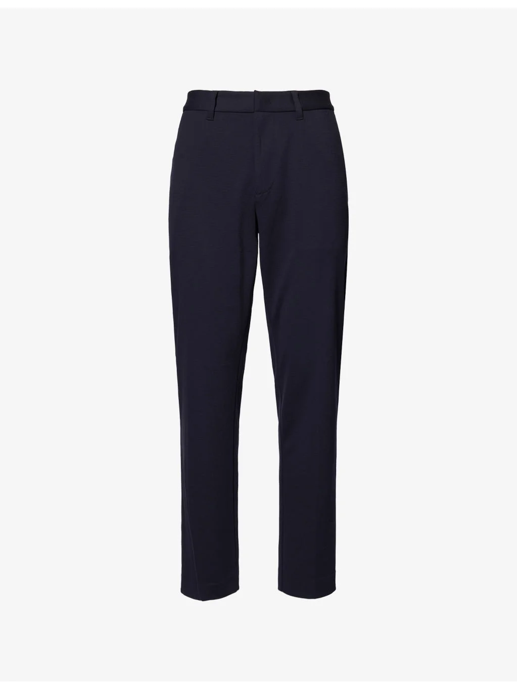 Tapered-Leg Stretch-Woven Trousers - 1