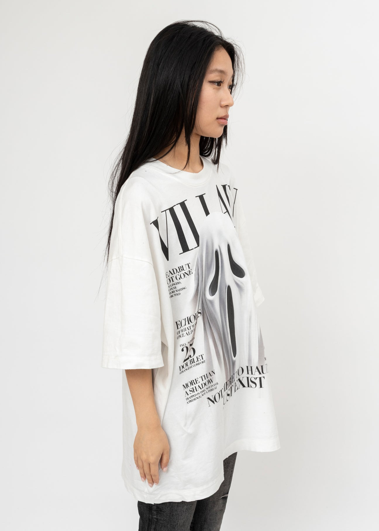 WHITE DOUBLET VILLAIN COVER PRINT T-SHIRT - 2