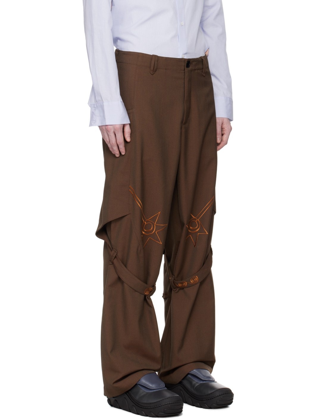 Brown Nesebur Trousers - 4