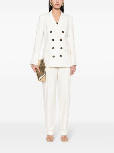 VERONICA BEARD Lagarde tapered trousers outlook