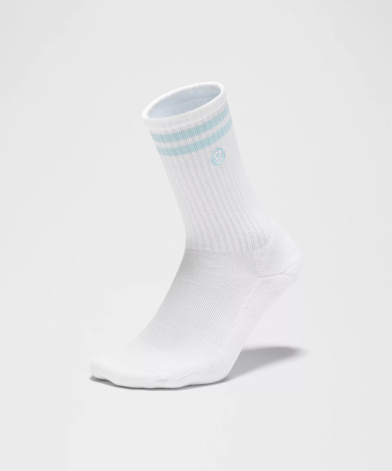 Unisex Daily Essential Crew Socks *Stripe 3
