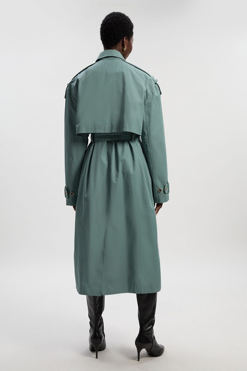 Relaxed Polished Trench Coat 5