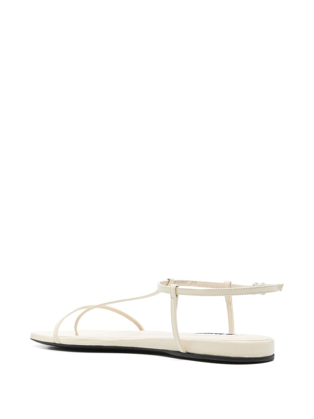square-toe thong sandals - 3