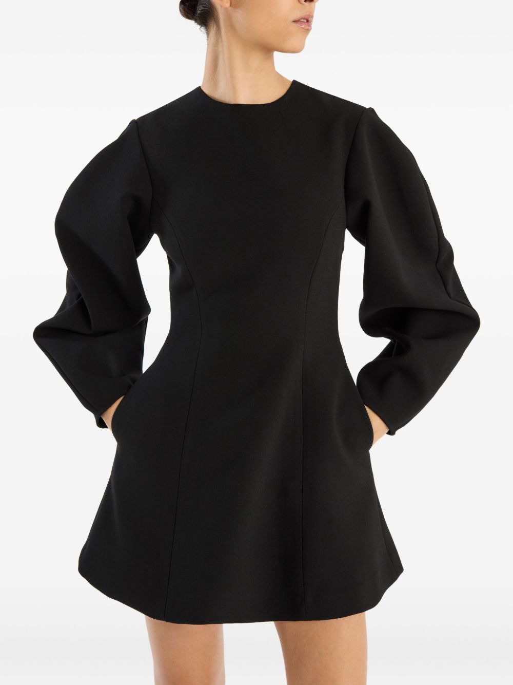flared mini dress - 4