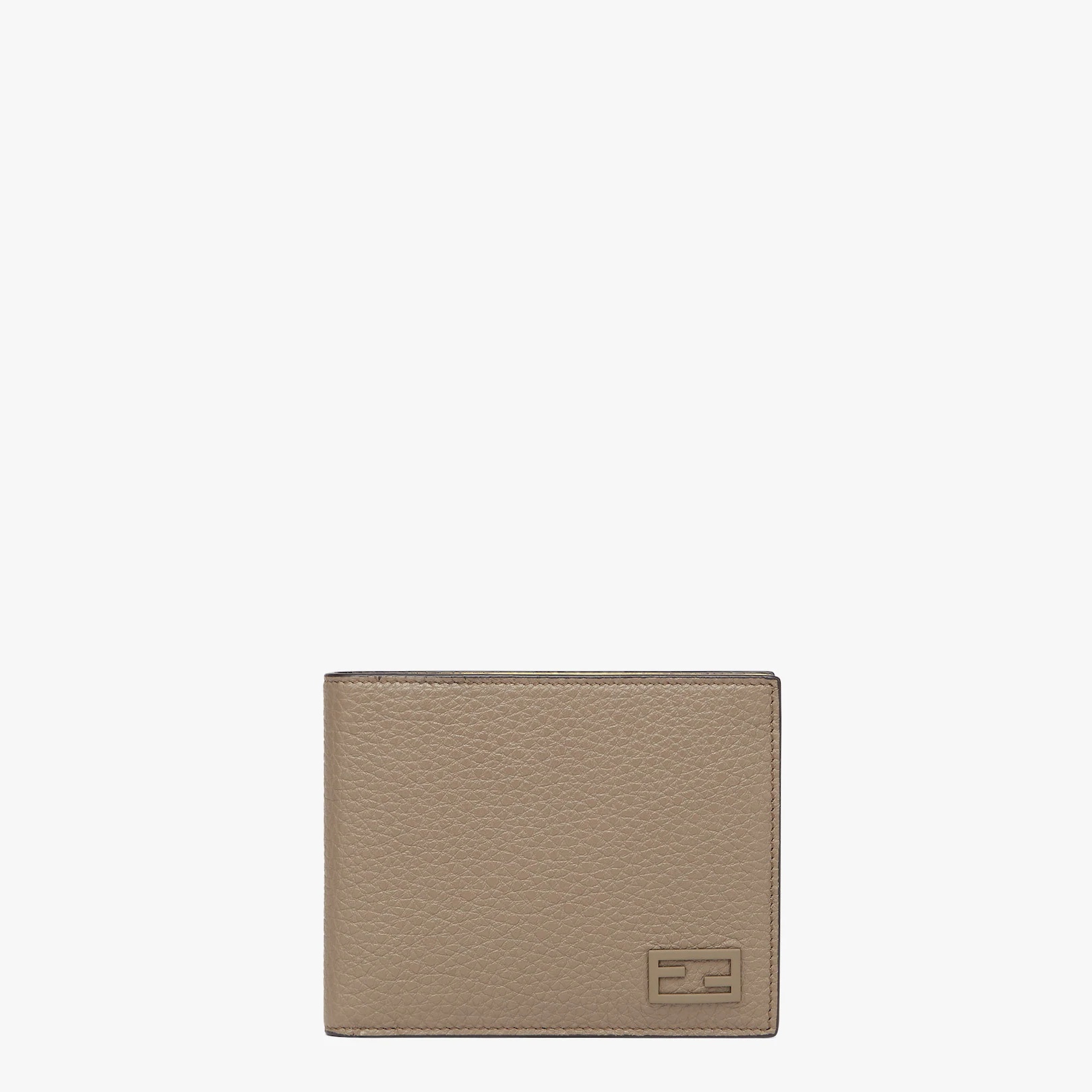 Two-tone leather bi-fold wallet - 1
