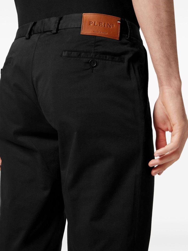 로고 패치 코튼 블렌드 chinos 3