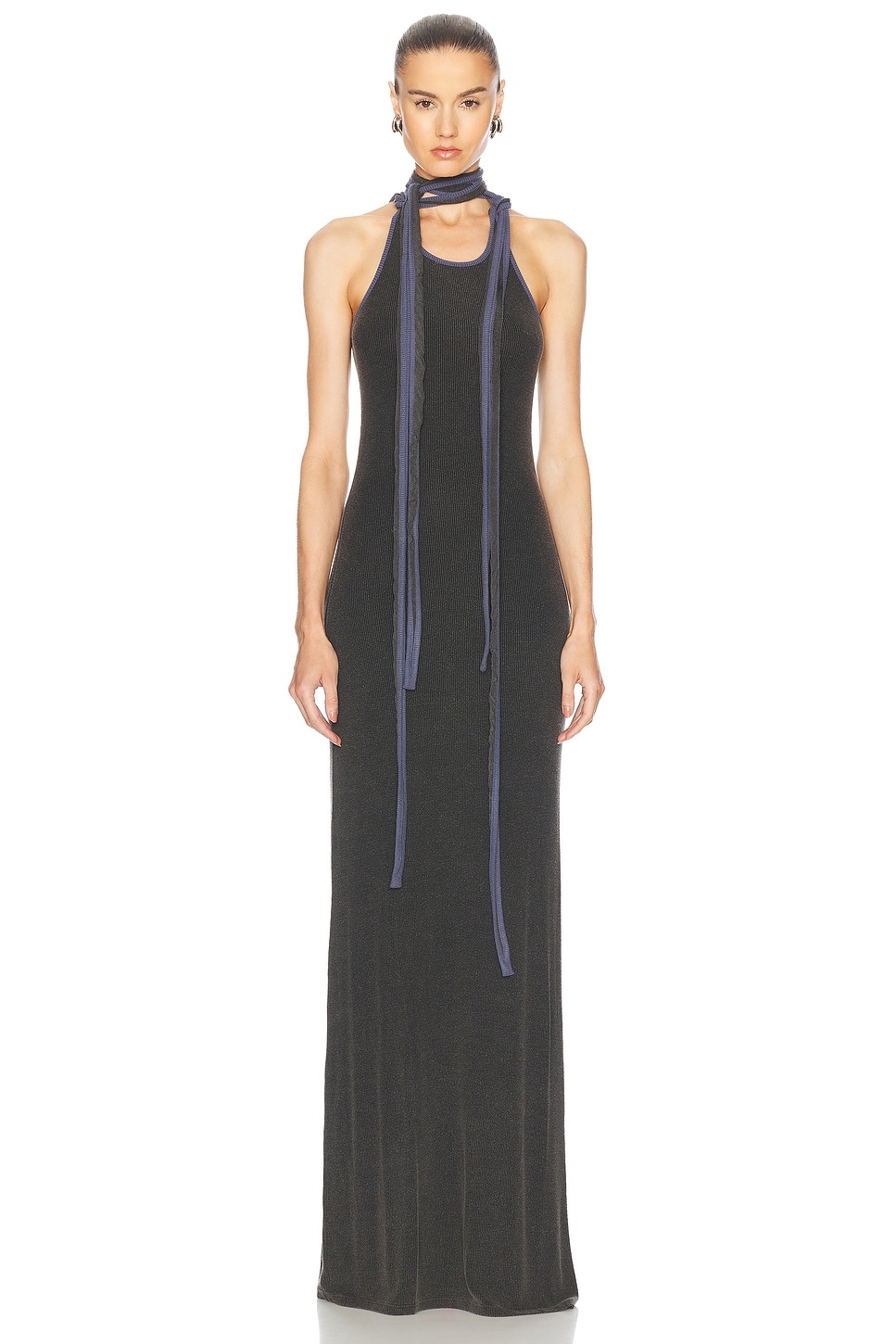 Multi Scarf Tank Long Dress - 2