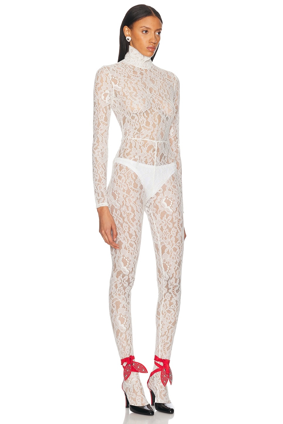 Rebrode Lace Jumpsuit - 2
