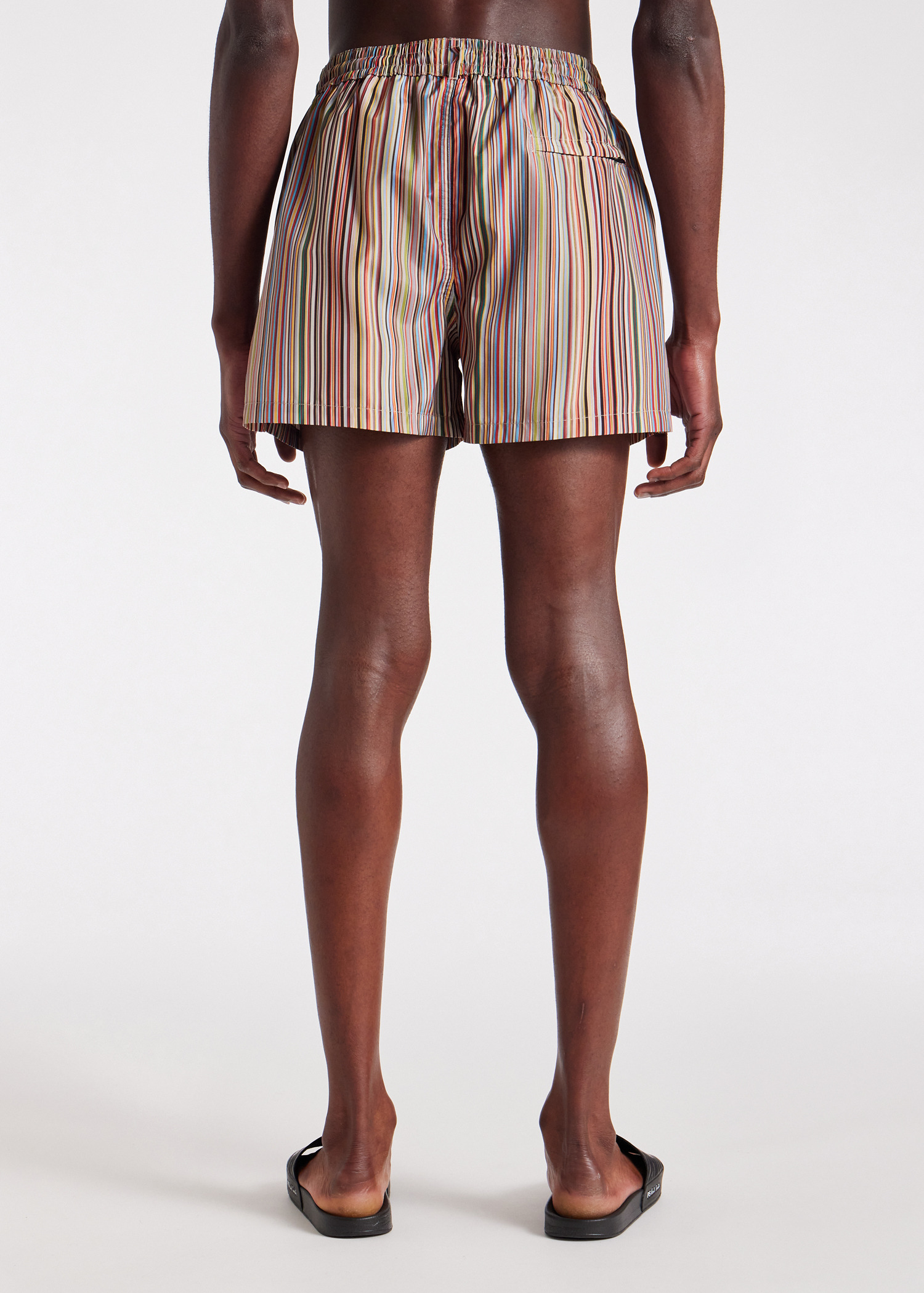 'Signature Stripe' Swim Shorts - 6