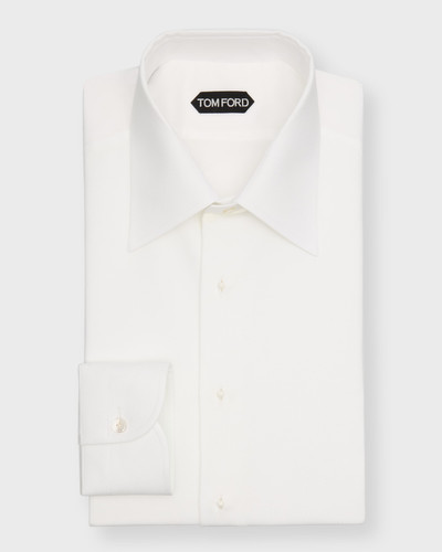 TOM FORD Men's Cocktail Voile Slim-Fit Cotton Dress Shirt outlook