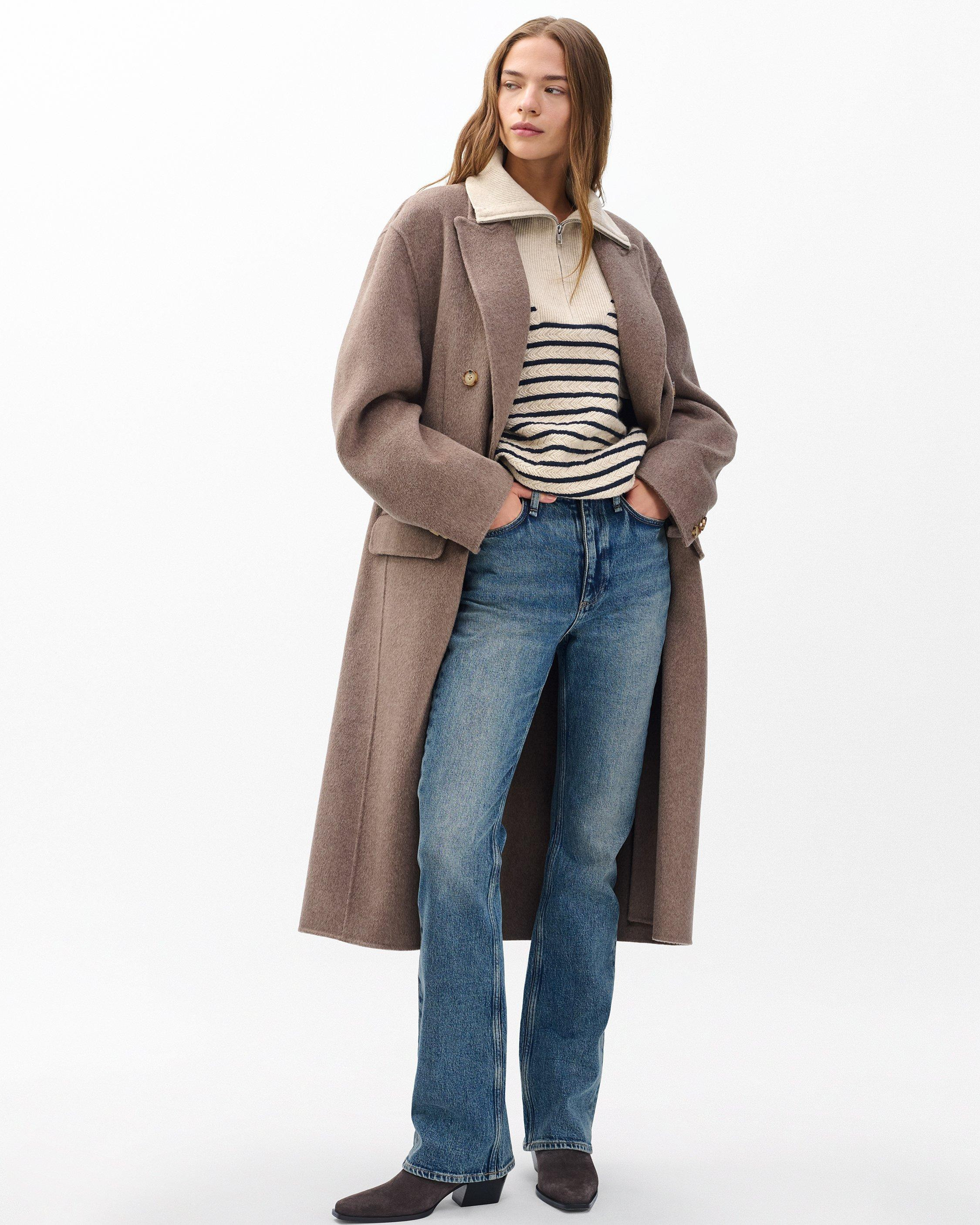 Natalia Cashmere Half-Zip Sweater - 5