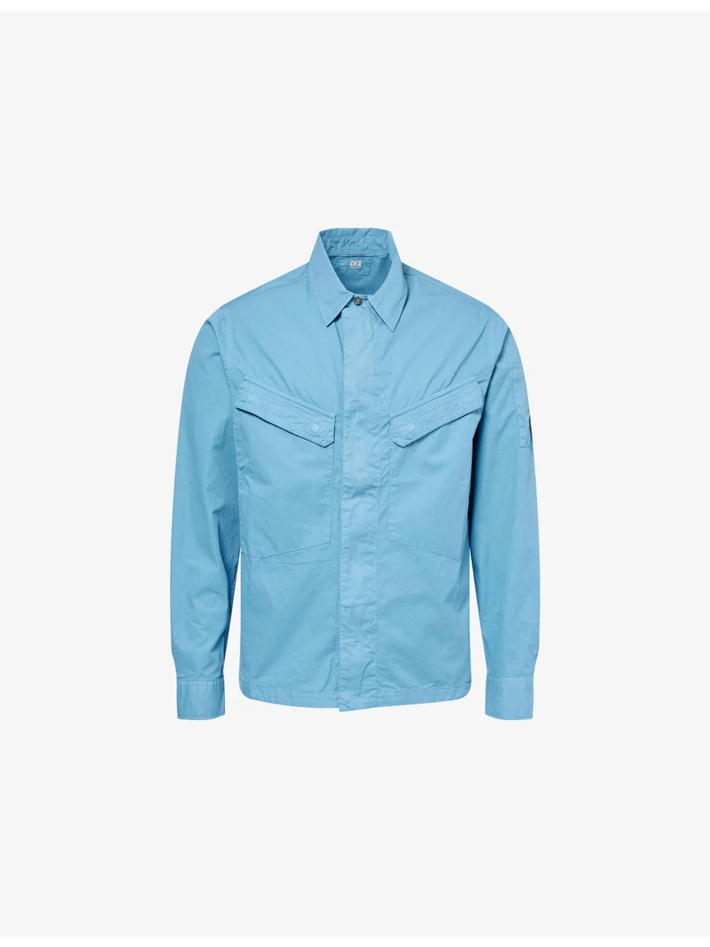 F-Zip Regular-Fit Cotton Overshirt - 1